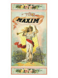 Petersburg, Virginia, Maxim Brand Tobacco Label Prints