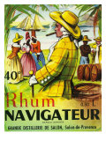 Rhum Navigateur Brand Rum Label Prints
