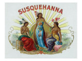 Susquehanna Brand Cigar Box Label Posters