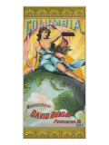 Petersburg, Virginia, Columbia Brand Tobacco Label Posters