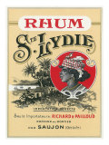Rhum Ste. Lydie Brand Rum Label Posters