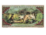 Petersburg, Virginia, The Enchanter Brand Tobacco Label Poster