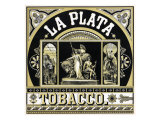 La Plata Brand Tobacco Label Prints