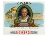 Cicero Brand Cigar Box Label Photo