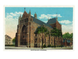 Peoria, Illinois, Exterior View of the Scottish Rite Cathedral Photo