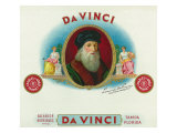 Da Vinci Brand Cigar Box Label, Leonardo da Vinci Prints