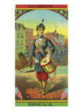 La Libertad Breva Brand Tobacco Label Posters