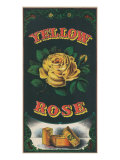 Yellow Rose Brand Tobacco Label Prints