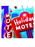 Motel, Las Vegas Prints by Tosh 