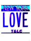 Love NY License Plate, New York Poster by Tosh 