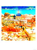 Old Town, Dubrovnik Print by Tosh 