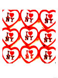 I Love NY, New York Prints by Tosh 