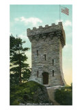 Burlington, Vermont, View of the Ethan Allen Tower Prints