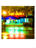 San Juan Night, Miami Poster by Tosh 