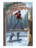 Oregon, Oregon Lumberjacks Prints