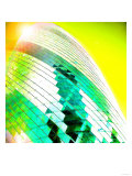 The Gherkin, London Posters by Tosh 