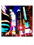 Times Square Night, New York Poster by Tosh 