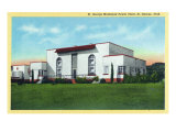 St. George, Utah, Exterior View of the Municipal Power Plant Prints