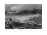 Ontario, Canada, View of the Long Sault Rapid in the St. Lawrence River Pósters