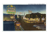 Las Vegas, Nevada, General View of Old Fremont Street Posters