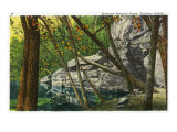 Shawnee National Forest, Illinois, Scenic View in Southern Illinois Print