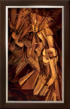 Nude Descending a Staircase, No. 2, 1912 Poster by Marcel Duchamp