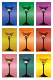 Martini Pop Art Print