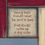 Young Boys Posters by Karen Tribett