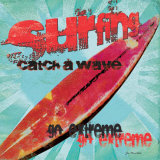 Surfen Poster von Jo Moulton