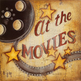 At the Movies Print by Kim Lewis