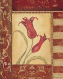 Sienna Blooms I Poster von Jo Moulton
