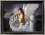 Radiant Angel Prints by Edward Tadiello