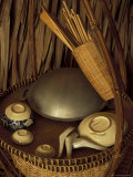 Traditional Food Basket, Vietnam Photographic Print by Keren Su