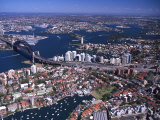 Krribilli, Sydney Harbor Bridge, Australia Photographic Print by David Wall