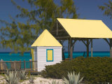 Windmills Plantation Beach House, Salt Cay Island, Turks and Caicos, Caribbean Photographic Print by Walter Bibikow