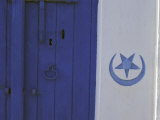 Traditional House Door and Decoration, Tunisia Photographic Print by Michele Molinari