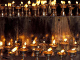 Prayer Flames, Jokhong Temple, Lhasa, Tibet Photographic Print by Keren Su