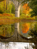 Vivarais Railway Stop and Bridge, Ardeche, France Photographie par Lisa S. Engelbrecht