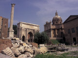 Arch of Septimius Severus, Rome, Italy Photographic Print by Connie Ricca