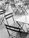 Chairs in Jardin du Luxembourg, Paris, France Photographic Print by Walter Bibikow