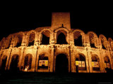 Amphitheatre, Arles, Provence, France Photographie par Nik Wheeler