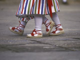 Children's Dance Group at Poble Espanyol, Montjuic, Barcelona, Spain Photographic Print by Michele Westmorland