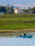 Fishing on Saone River, France Photographie par Lisa S. Engelbrecht