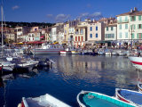 Harbor View, Cassis, France Fotografie-Druck von Walter Bibikow