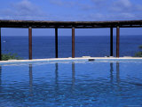 Four Seasons Punta Mita Resort, Beach Vista from Pool, Puerto Vallarta, Mexico Photographie par Judith Haden