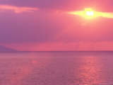 Sunset on the Pacific Ocean, Mexico Photographic Print by Terry Eggers