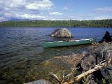 Sunny Day in Maine's Northern Forest, USA Photographic Print by Jerry & Marcy Monkman