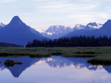 Chugach Range Mountains line Valdez Harbor, Prince William Sound, Alaska, USA Photographic Print by Paul Souders
