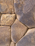 Intricate Rock Wall Detail, Ollantaytambo, Peru Photographic Print by Claudia Adams
