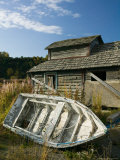 Old Boat, Ninilchik, Kenai Peninsula, Alaska, USA Photographic Print by Walter Bibikow